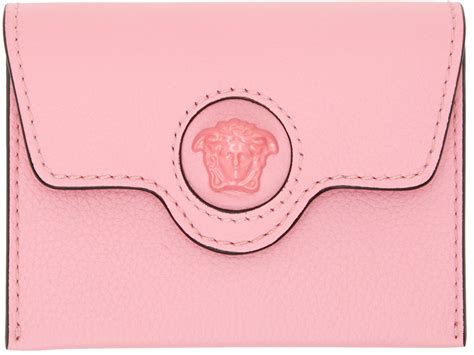 pink versace wallet|versace wallets for men.